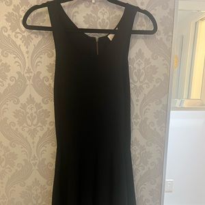 Black Parker skater dress.